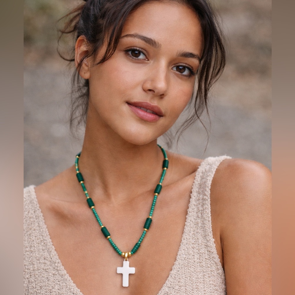 Faith Flex Convertible Cross Necklace & Wrap Bracelet”
